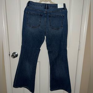 Express jeans size 4S flare